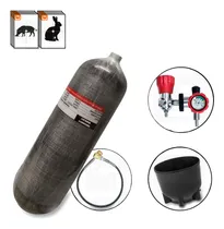 Comprar Scuba De Fibra De Carbono 9lt + Estación De Carga Para Pcp Carbon