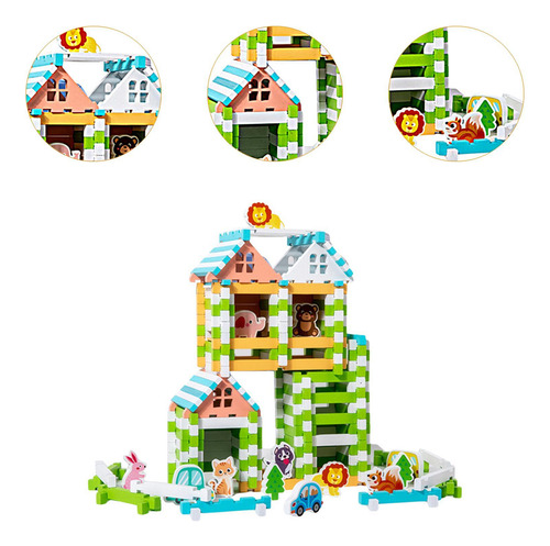 Juego De Bloques De Construcción De Madera, Desarrollo De