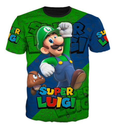 Camiseta Super Mario Bros Y Amigos Adultos Y Niños