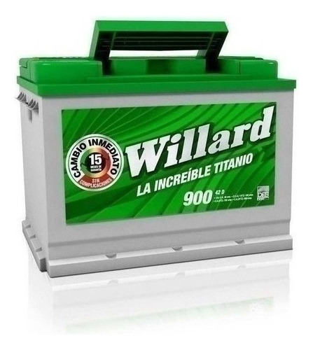 Bateria Willard Titanio 42d-900 Audi A4 1.8 Turbo/mec, Aut