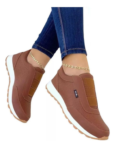 Zapatos Mocasines Deportivos Casual Cómodos Para Mujer