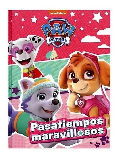 Libro Paw Patrol  Pasatiempos Maravillosos De Nickelodeon