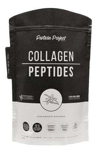Collagen Peptides Protein Project 2lbs Colageno Hidrolizado Sabor Vainilla Caramel