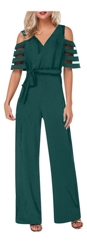 Palazzo Jumpsuit Mujer Elegante Fiesta Princess Estilo