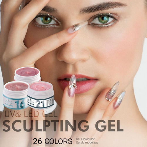 Gel Led Uv Acrigel Profissional Alongamento De Unha 1 Unidad