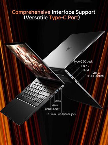 Laptop Acemagic Ax16 Pro 16.1'' Amd R7 16gb 512gb -gris