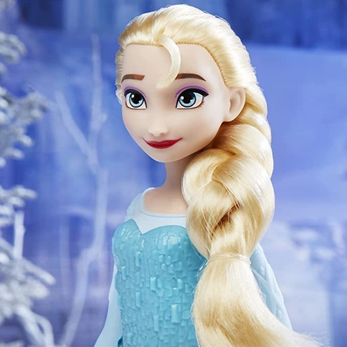 Falda Azul Elsa Frozen Disney 