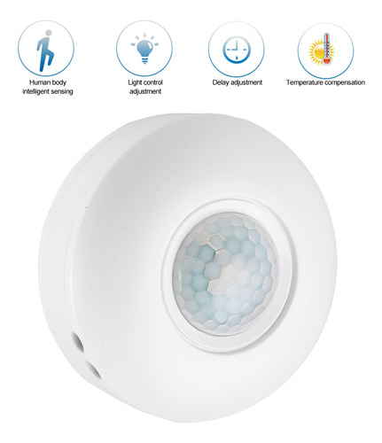 Interruptor De Sensor De Movimiento Pir Infrarrojo