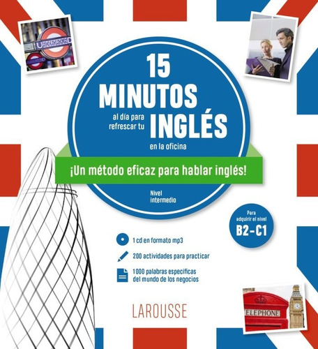 Libro 15 Minutos Al Dia Para Refrescar Tu Ingles En La Of...