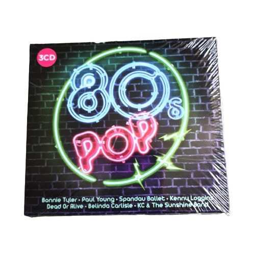 3 Cd  80's Pop  Bonnie Tyler, Martika, Cyndi Lauper 