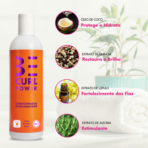 Kit Sh No Poo + Cr De Pentear Styling Cream Be Curl Crespos