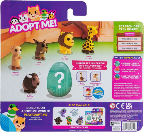 Adopt Me! Roblox Animal Life Huevo Sorpresa + Cod. Virtual