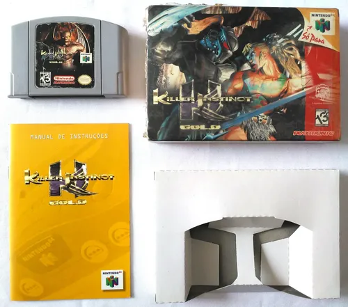 Killer Instinct Gold Nintendo N64 Original C I B Playtronic