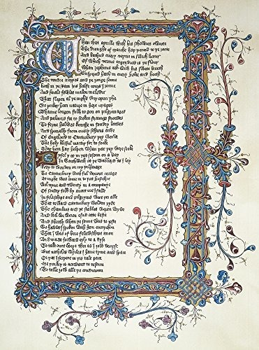 Pósteres - Canterbury Tales Nthe Beginning Of The Prologue T