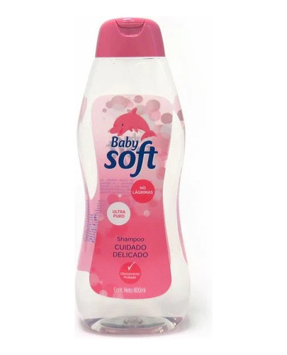 Shampoo Baby Soft Cuidad X800ml - mL a $30