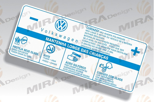 Adesivo Capô Vw Golf Mexicano Mantenha Longe Das Crianças