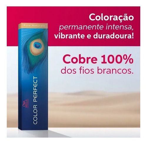 Wella Color Perfect 8.3 Louro Claro Dourado+welloxon 20vol