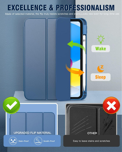 Timovo Funda Para iPad 10.ª Generación 2022, Funda iPad 10 C