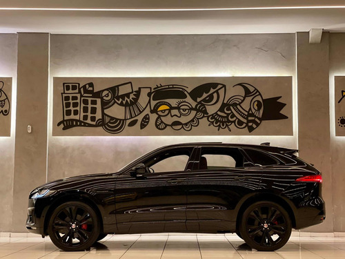 Imagem 3 de 15 de Jaguar F-pace 3.0 V6 S Awd 2017 18.000km Com Teto E Couro