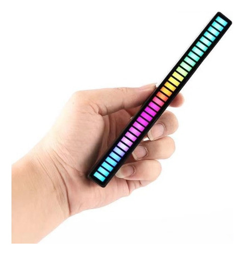 Barra De Luz Led Control De Sonido Y Música Iluminación Usb Rgb