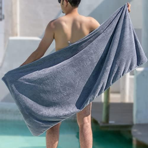 Toallas De Baño De Microfibra Olester, 4 Colores Para Ducha,