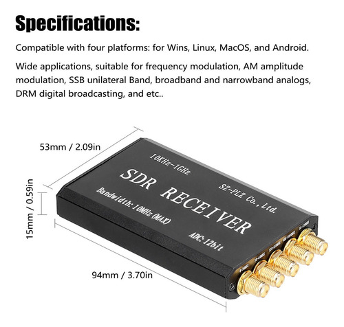 Receptor De Radio Definido Por Software Simplificado Msi2500