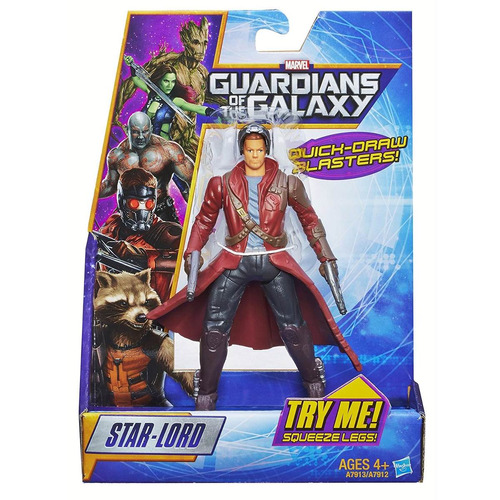 Guardianes De La Galaxia Star Lord 15 Cm Hasbro