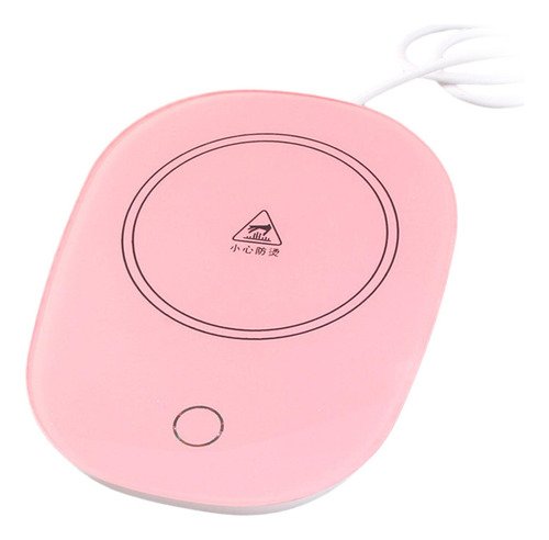 2 Posavasos Calentador De Café Para Té Con Leche, Rosa