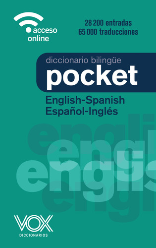 Libro Diccionario Pocket English Spanish Español Inglés De V