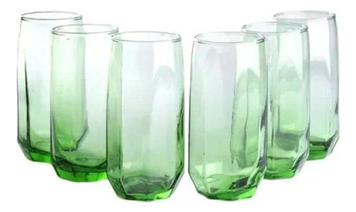 Set de 6 tazas, 330 ml, Almas Kaveh TR0562gco, color verde