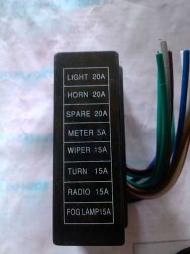Fusilera Universal 8 Fusibles