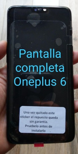 Pantalla Modulo Display + Touchscreen P/ Oneplus 6 Original