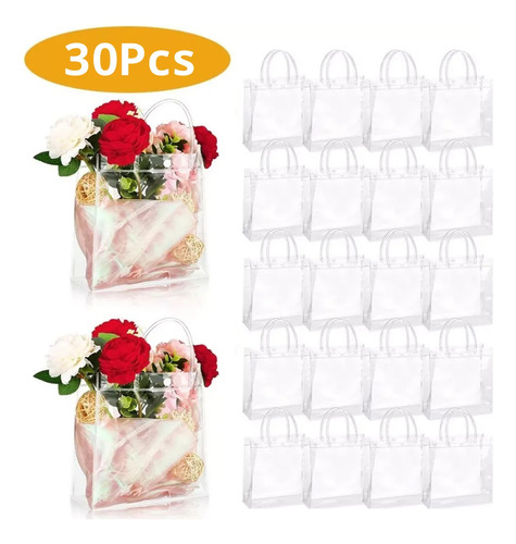 Bolsa De Pvc Transparente De 30 Piezas