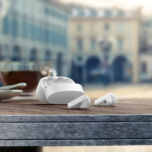 Auriculares Philips TAT2206 True Wireless Bluetooth 5.0 Ipx4 Blanco