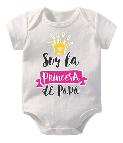 Bodys Para Bebe Personalizado Mameluco Para Bebe Princesa Pa