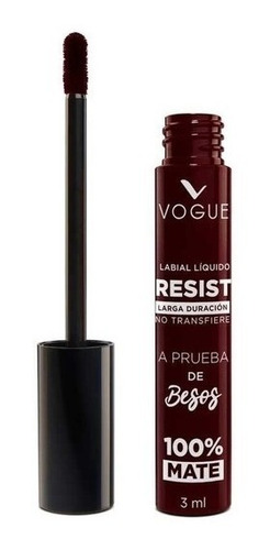 Labial Resist A Prueba De Besos - mL a $7000