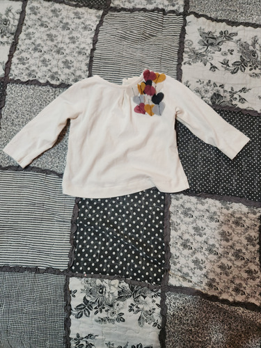 Remera Bebé Zara 6 - 9 Meses