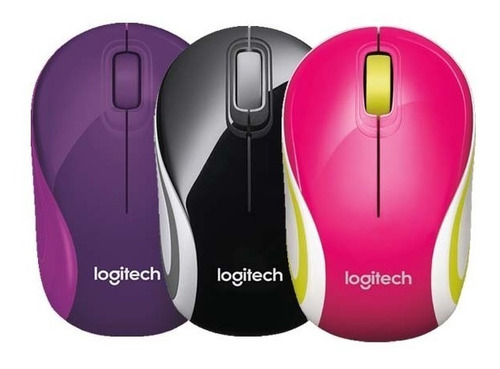 Imagen 3 de 5 de Mouse Logitech M187 Mini Wireles Sellados Colores Itelsistem