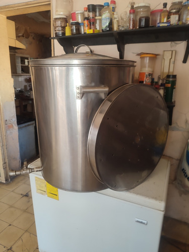 Vaporera De Acero Inoxidable Nueva 150 Lts