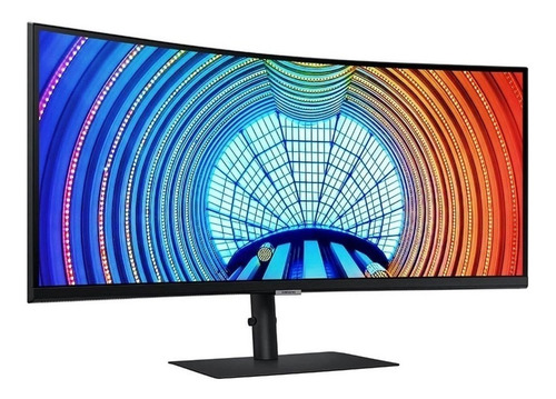 Imagen 2 de 4 de Monitor gamer curvo Samsung S34A65 LCD 34" negro 100V/240V