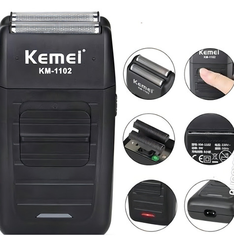 Maquinas Cortar Cabelo E Barba Kemei 032 E Shaver Kemei 1102
