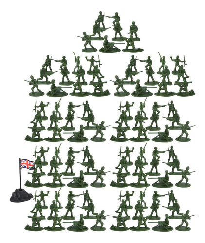 Figuras De Acción De La Segunda Guerra Mundial Verde