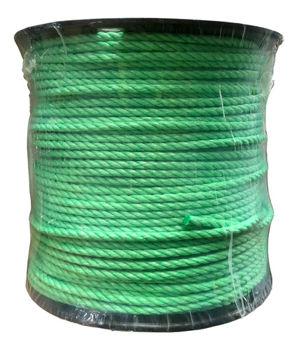 Cuerda De Polipropileno En Carrete De 10 Mm Color Verde