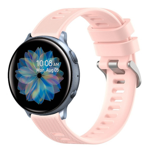 Correa Sport De Silicona + Mica Para Galaxy Watch Active 2