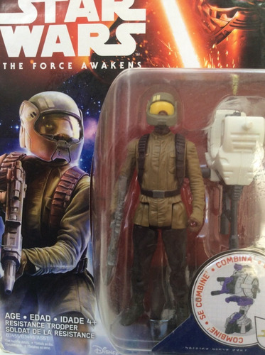 Star Wars The Force Awakens - Resistance Trooper (Usado)