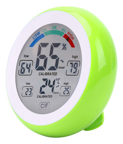 Reloj Despertador Digital Con Termómetro E Higrómetro