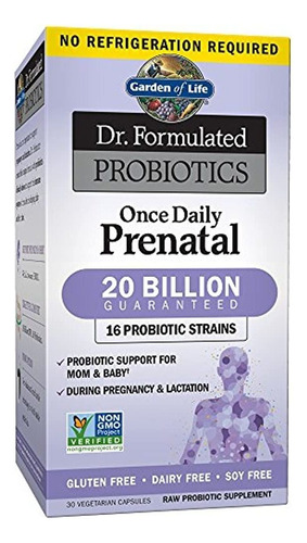 Garden Of Life Probiótico Prenatal Para Mujeres - Dr. Formul