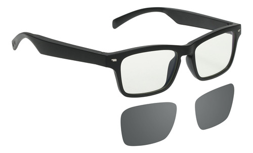 Óculos De Áudio Inteligentes Wirelessly Bt Música Óculos Mús