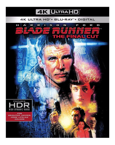 Blu Ray 4k Ultra Hd Blade Runner Final Cut 