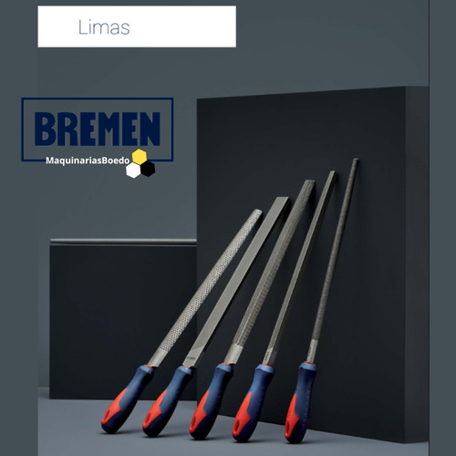 Lima Redonda 12 300 Mm Bastarda Con Cabo 4600 Bremen